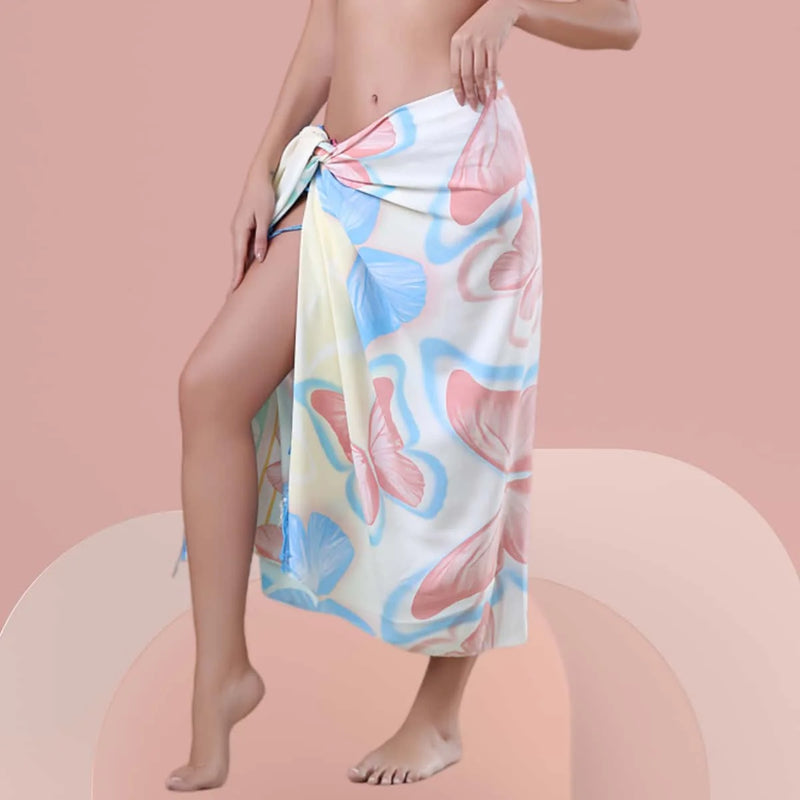 Canga Pareô Estilo Beach Outcome – Estampada, Tamanho 170cm x 110cm, Versatilidade e Estilo para Brilhar na Praia!