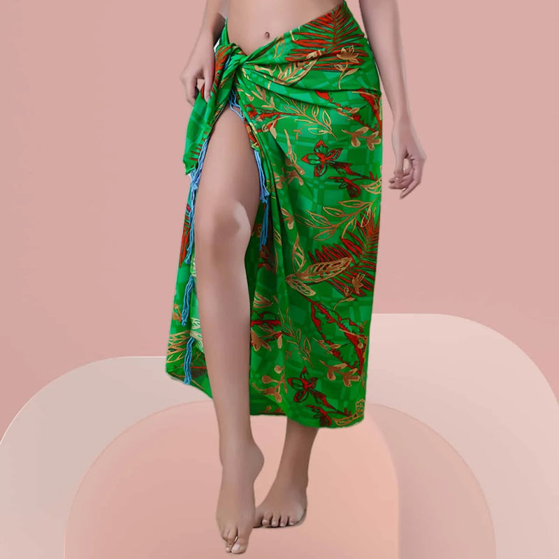 Canga Pareô Estilo Beach Outcome – Estampada, Tamanho 170cm x 110cm, Versatilidade e Estilo para Brilhar na Praia!
