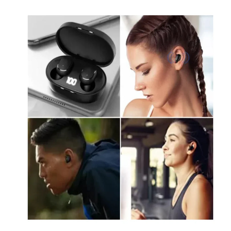 Fone de Ouvido TWS XIAO M Bluetooth 5.0 – In-ear com Microfone e Case de Carregamento