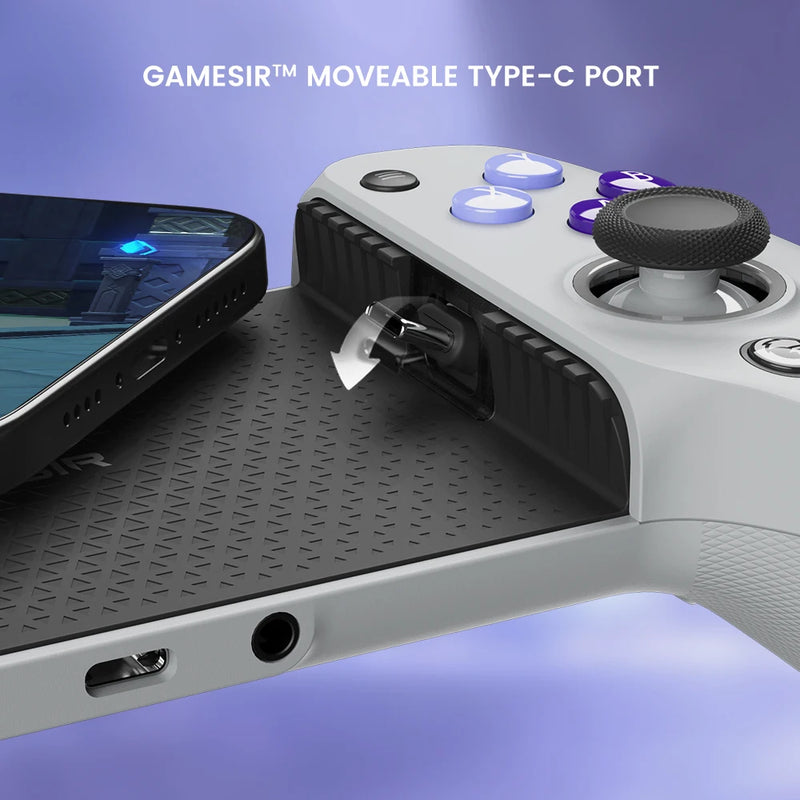 Controle GameSir G8 Galileo com Hall Effect – Compatível com iPhone 15 &amp; Android | Cloud Gaming